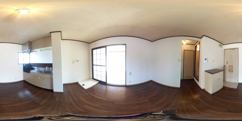 パノラマ画像リビング