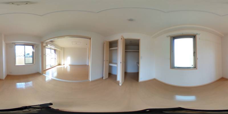 パノラマ画像洋室