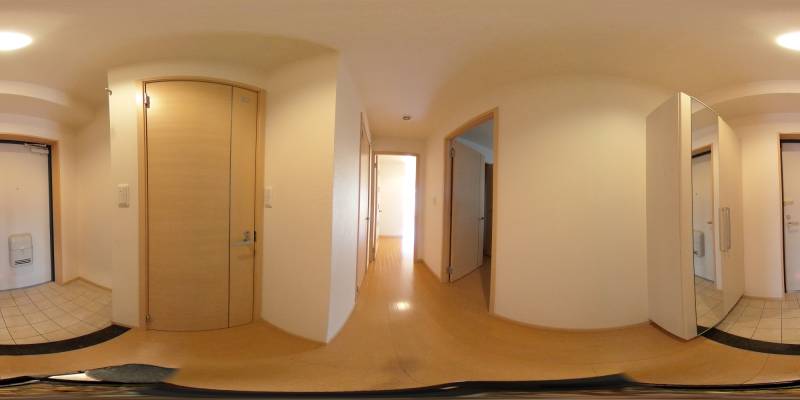 パノラマ画像玄関