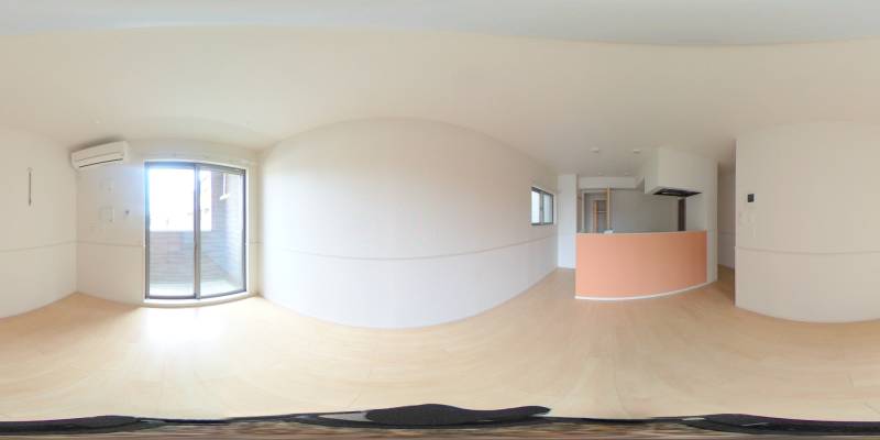 パノラマ画像リビング