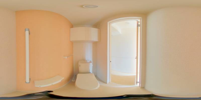 パノラマ画像トイレ