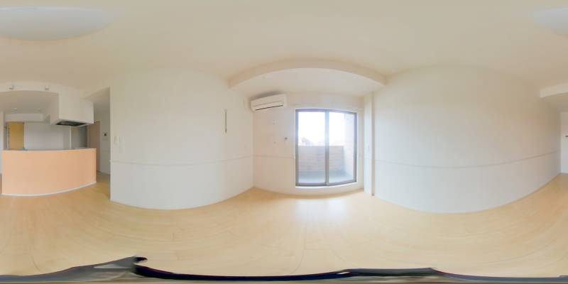 パノラマ画像リビング