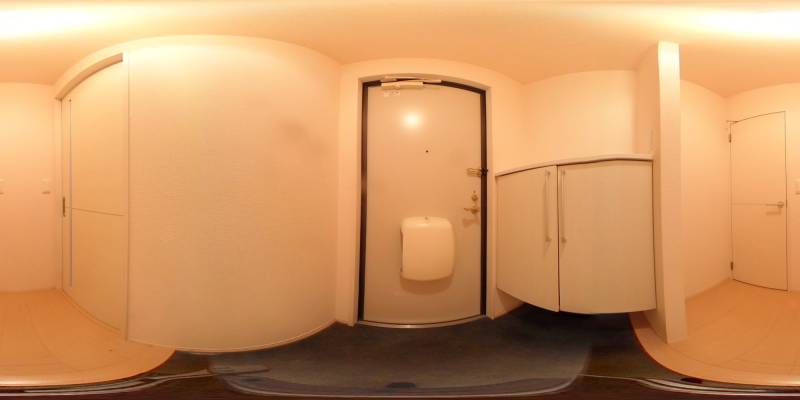 パノラマ画像玄関