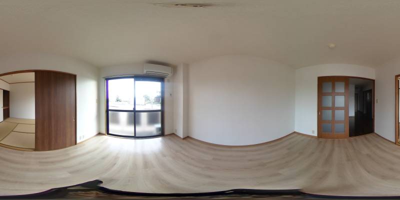 パノラマ画像洋室