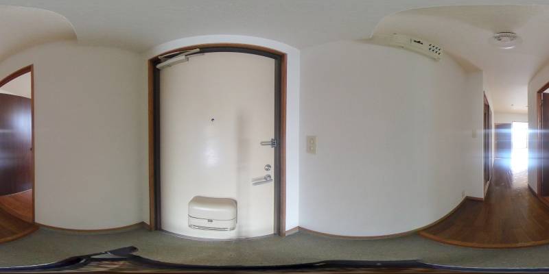 パノラマ画像玄関