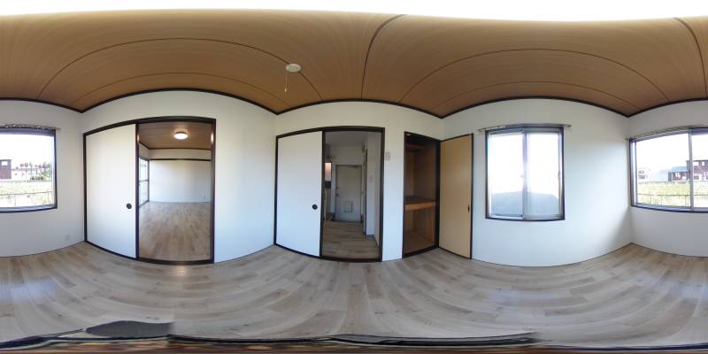 パノラマ画像洋室