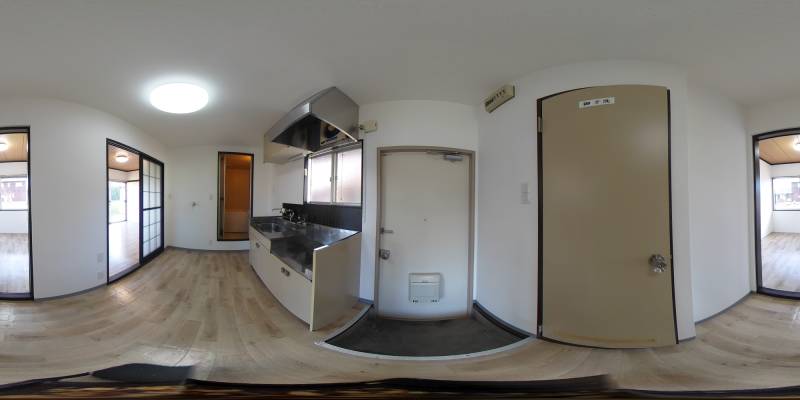 パノラマ画像玄関