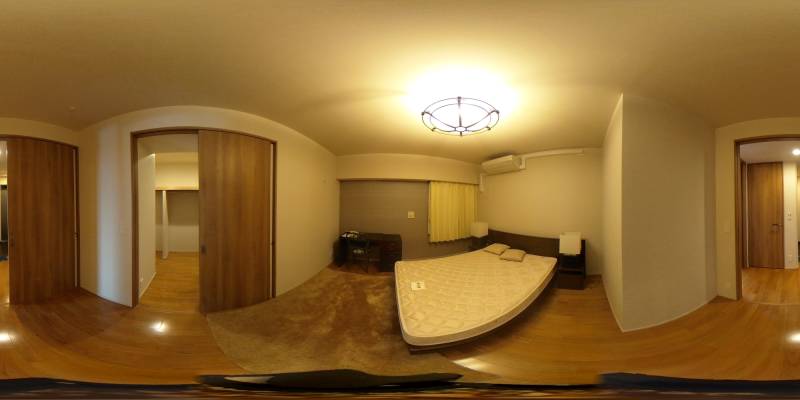 パノラマ画像洋室