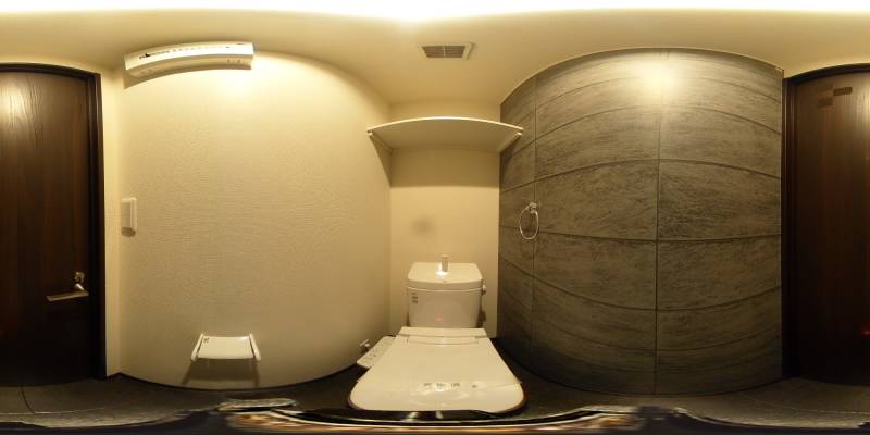 パノラマ画像トイレ