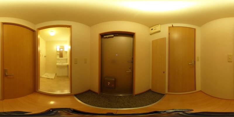 パノラマ画像玄関