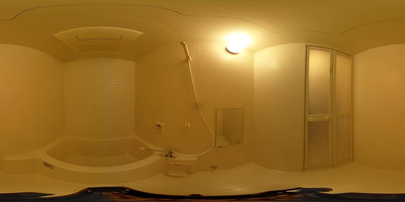 パノラマ画像バスルーム