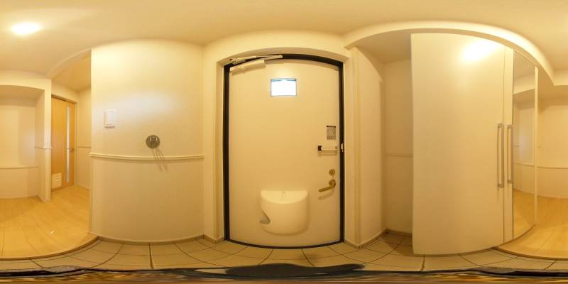 パノラマ画像玄関