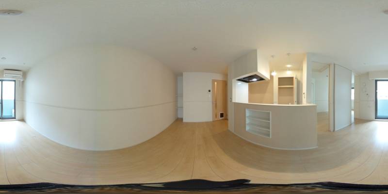 パノラマ画像リビング