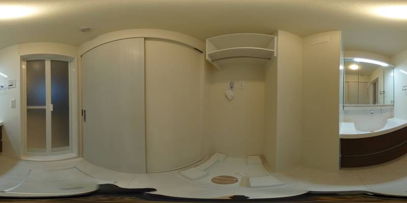 パノラマ画像洗面所