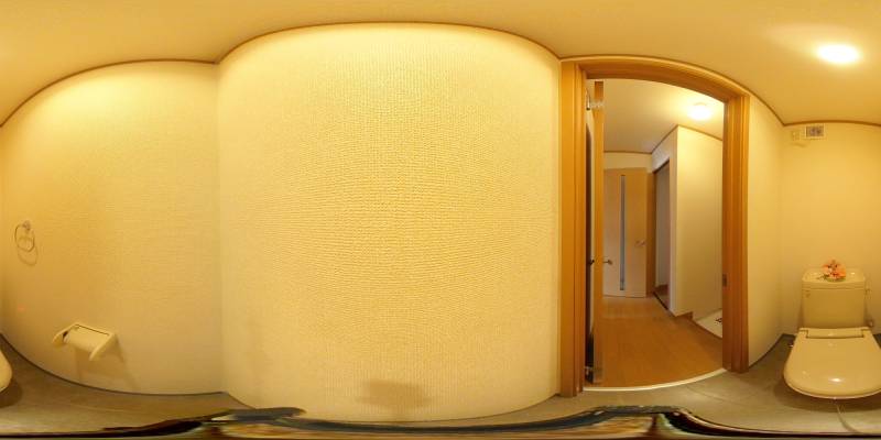 パノラマ画像トイレ