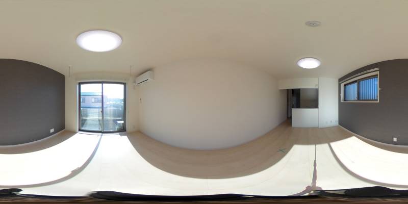 パノラマ画像リビング