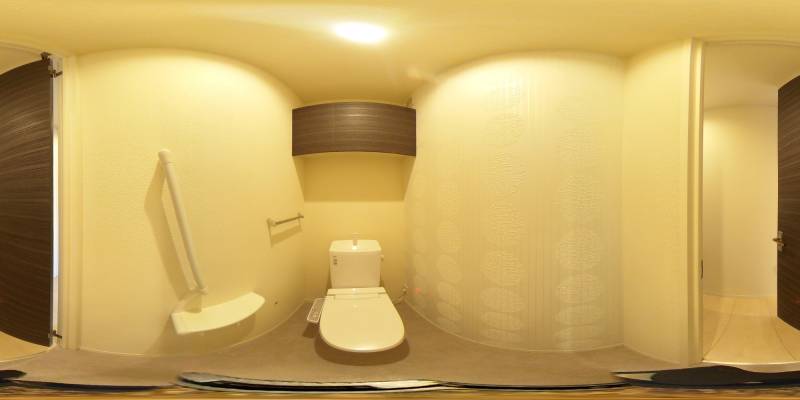 パノラマ画像トイレ