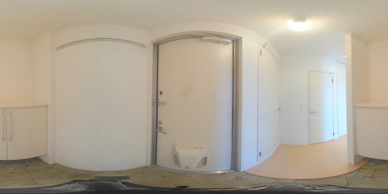 パノラマ画像玄関