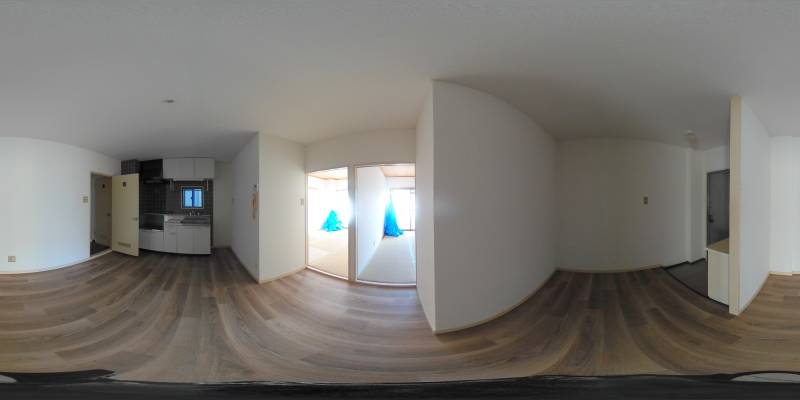 パノラマ画像リビング