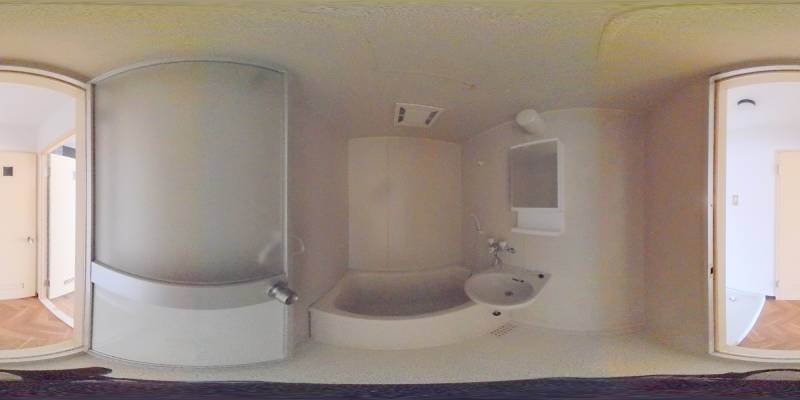 パノラマ画像バスルーム