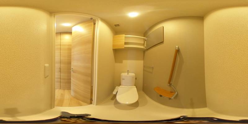 パノラマ画像トイレ