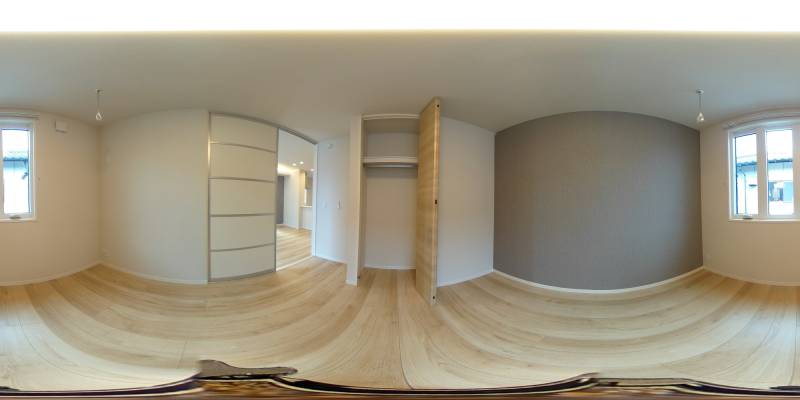 パノラマ画像洋室