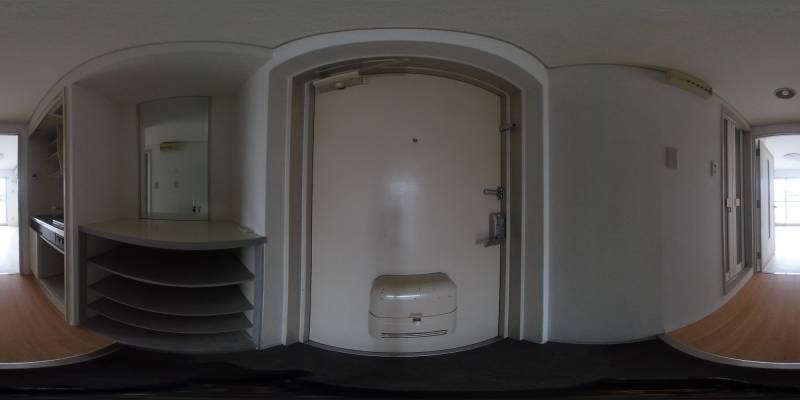 パノラマ画像玄関