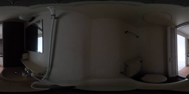 パノラマ画像バスルーム