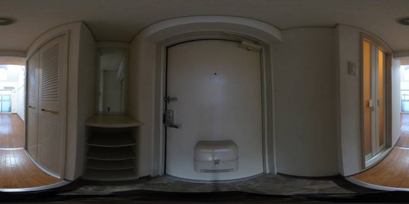 パノラマ画像玄関