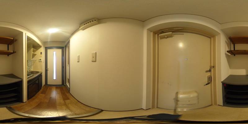 パノラマ画像玄関