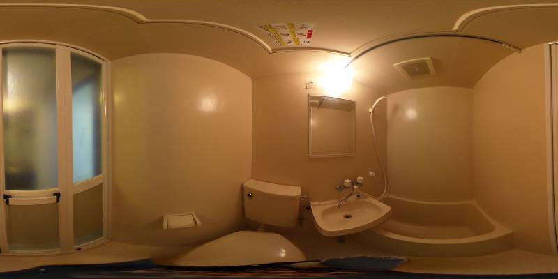 パノラマ画像洗面所