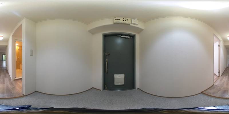 パノラマ画像玄関