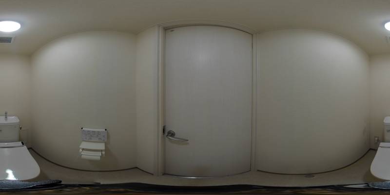 パノラマ画像トイレ
