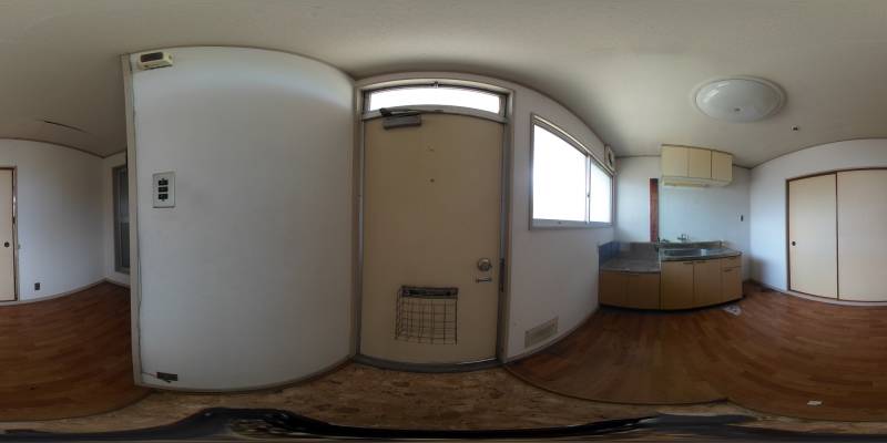 パノラマ画像玄関