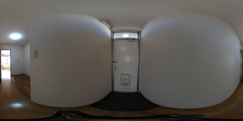 パノラマ画像玄関