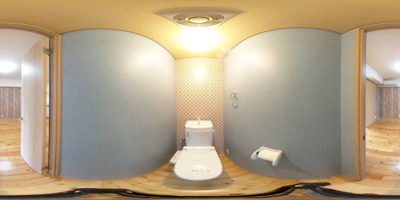 パノラマ画像トイレ