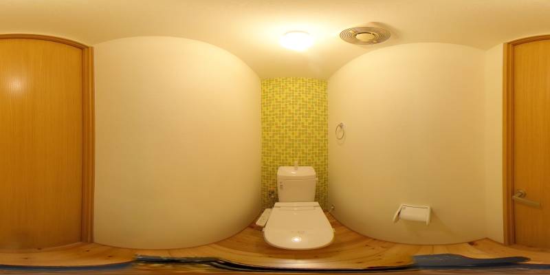 パノラマ画像トイレ