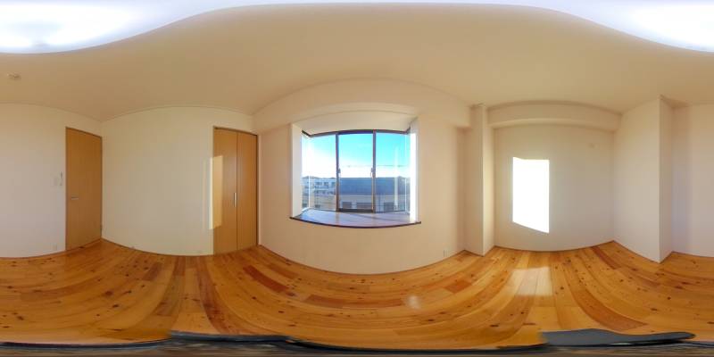 パノラマ画像洋室