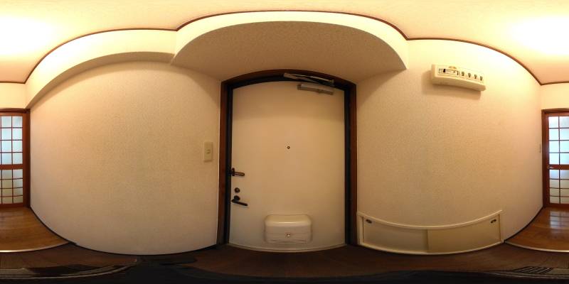 パノラマ画像玄関