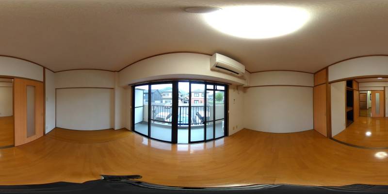 パノラマ画像洋室