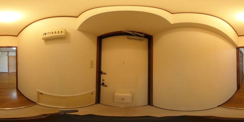 パノラマ画像玄関