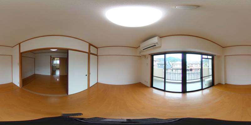 パノラマ画像洋室