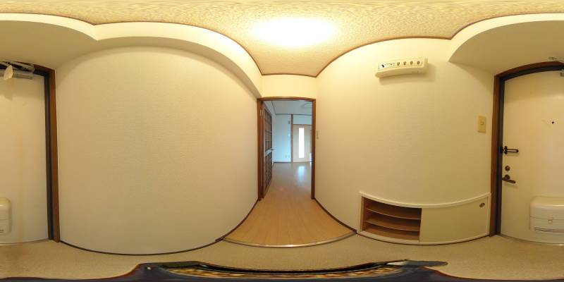 パノラマ画像玄関