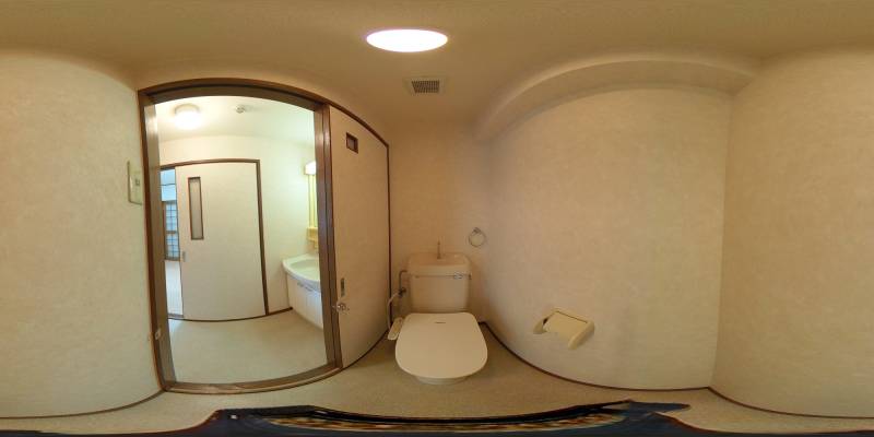 パノラマ画像トイレ