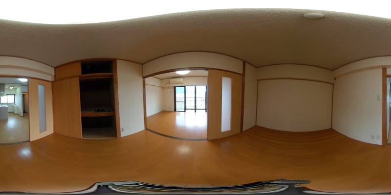 パノラマ画像洋室