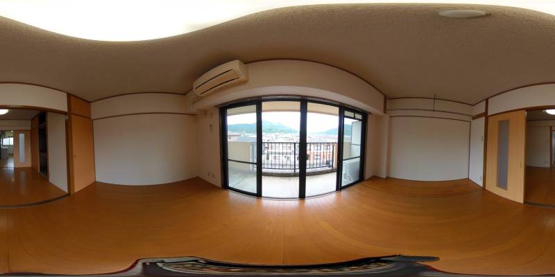 パノラマ画像洋室