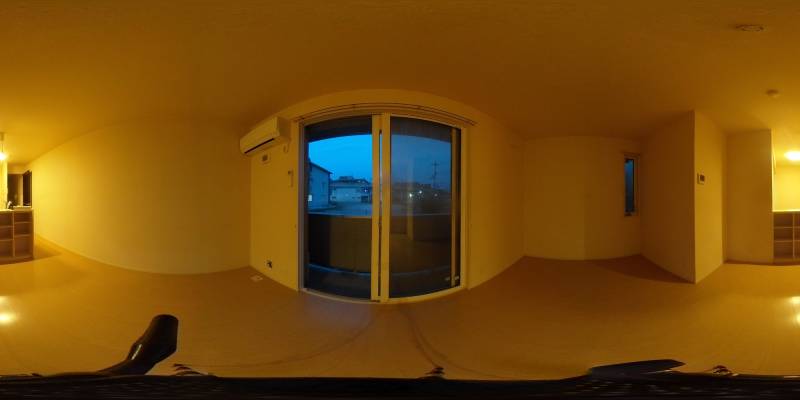 パノラマ画像リビング