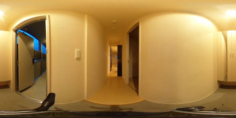 パノラマ画像玄関