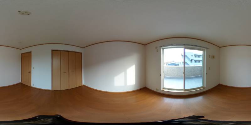 パノラマ画像洋室