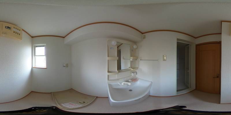 パノラマ画像洗面所